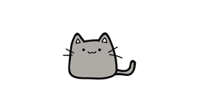 Animation of a cat