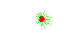 Soaring koosh ball