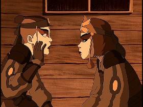 Sokka kissing