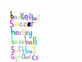 pick a sport