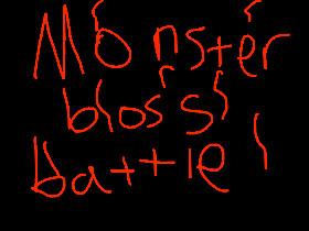 Monster boss battle 2