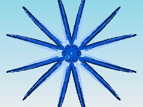 Draw a snow flake