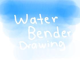 Aimi’s Water Bender Drawing 