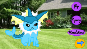 My pet, Vaporeon