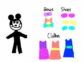 MinnieMouse Wardrobe  1