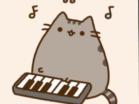 Pusheen plays happy birthday!