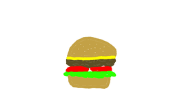 delicious hamburger