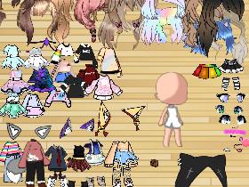 Gacha life Dressup! by isla amazeing!!!