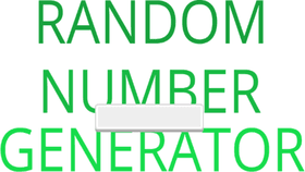 Random Number Generator