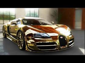 24K GOLDN BUGATTI