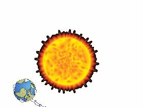 how moon and earth spin