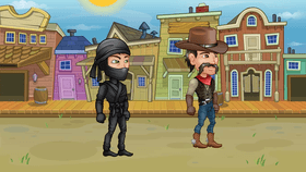 Ninja vs. Cowboy