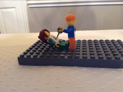 swordfight animation lego⚔️