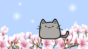 flower cat