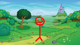 Levitating stickman!