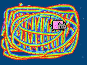 THE NYAN CAT ART