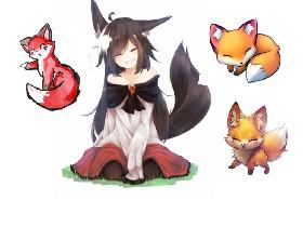 Cute Fox drawings! 2