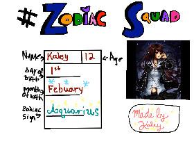 #Zodiac Squad Sign-Ups! (Quiz Included) - Unicorn Studios- ZGames, Field_Cat, TTW, Glo-Wolf, I Love Cake, etc. 1