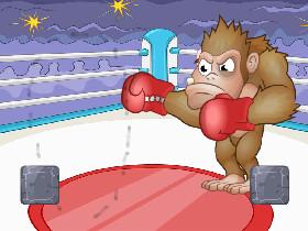 Boxing Match with ape dude