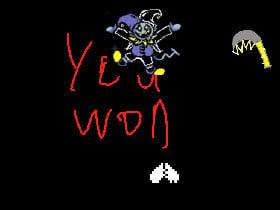 sans against jevil