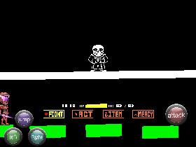 sans fight