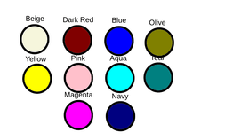 Pick colors