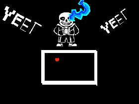 battle with sans! 