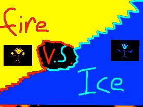 1-2 player ice vs fire NEW 1 1 1