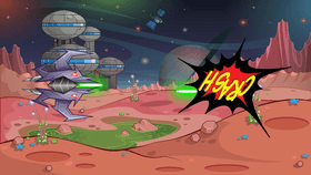 Alien battle