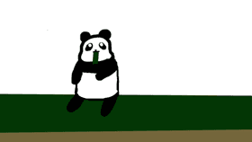 A panda!