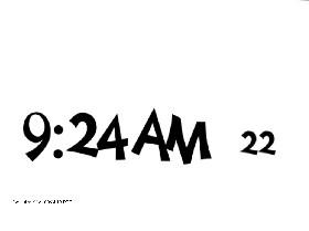 The date: Up-DATED! get it?