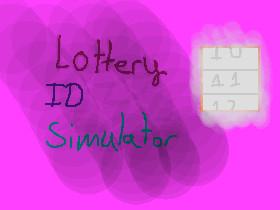 Lottery ID Number Simulator