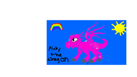 Pinky the dragon