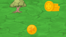 Money clicker for trees