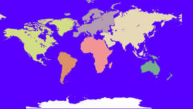 MAP OF THE WORLD