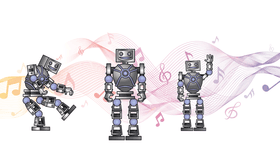 robots dancing