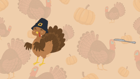 run run turkey don't be the mean for thanksgiving