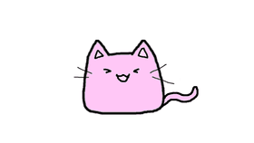 Learn To Draw a Pink Cat!!!