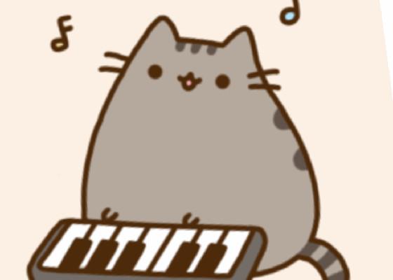 Pusheen plays happy birthday song 1