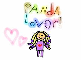  TO PANDA LOVER!!!