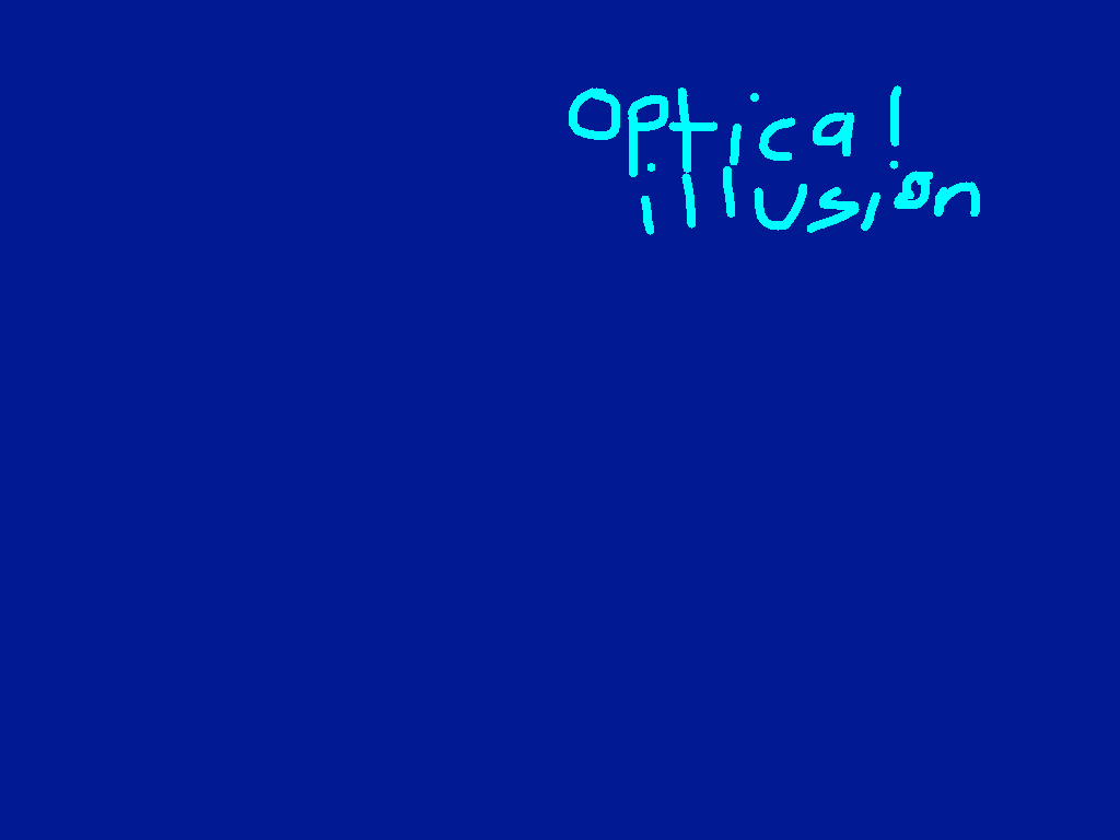 Optical Illusion 1