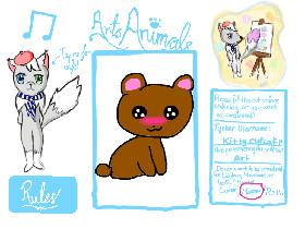 ArtsAnimals Entry by:KittyCupcake