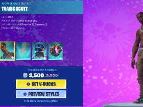 Buy travis scott skin