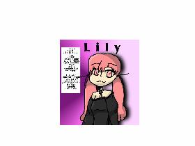 new oc!! Lily!