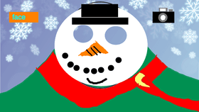 turn yourself into a snowman