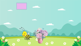 bee and butterfly game