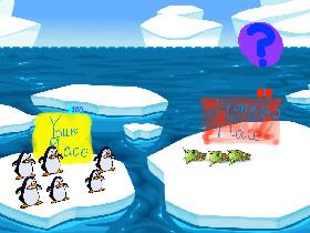 Penguin fight