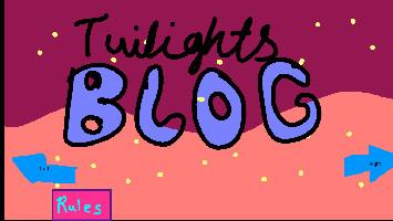 Twilight's blog about  her fanclub