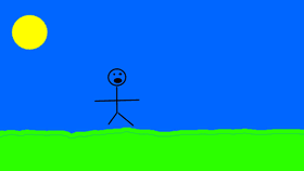 Stickman grows up