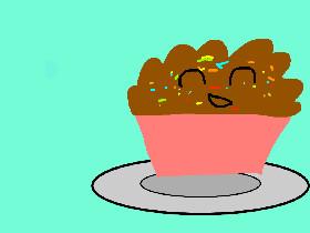 My talking cupcake